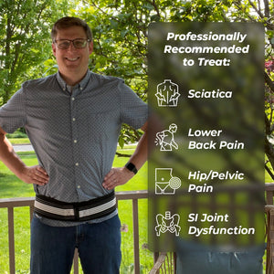 Sciatica And Lower Back Pain Relief Belt - Mediwell Organics