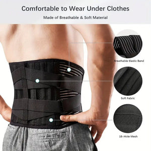 Ultra Comfort Lumbar Back Support Belt - Mediwell Organics