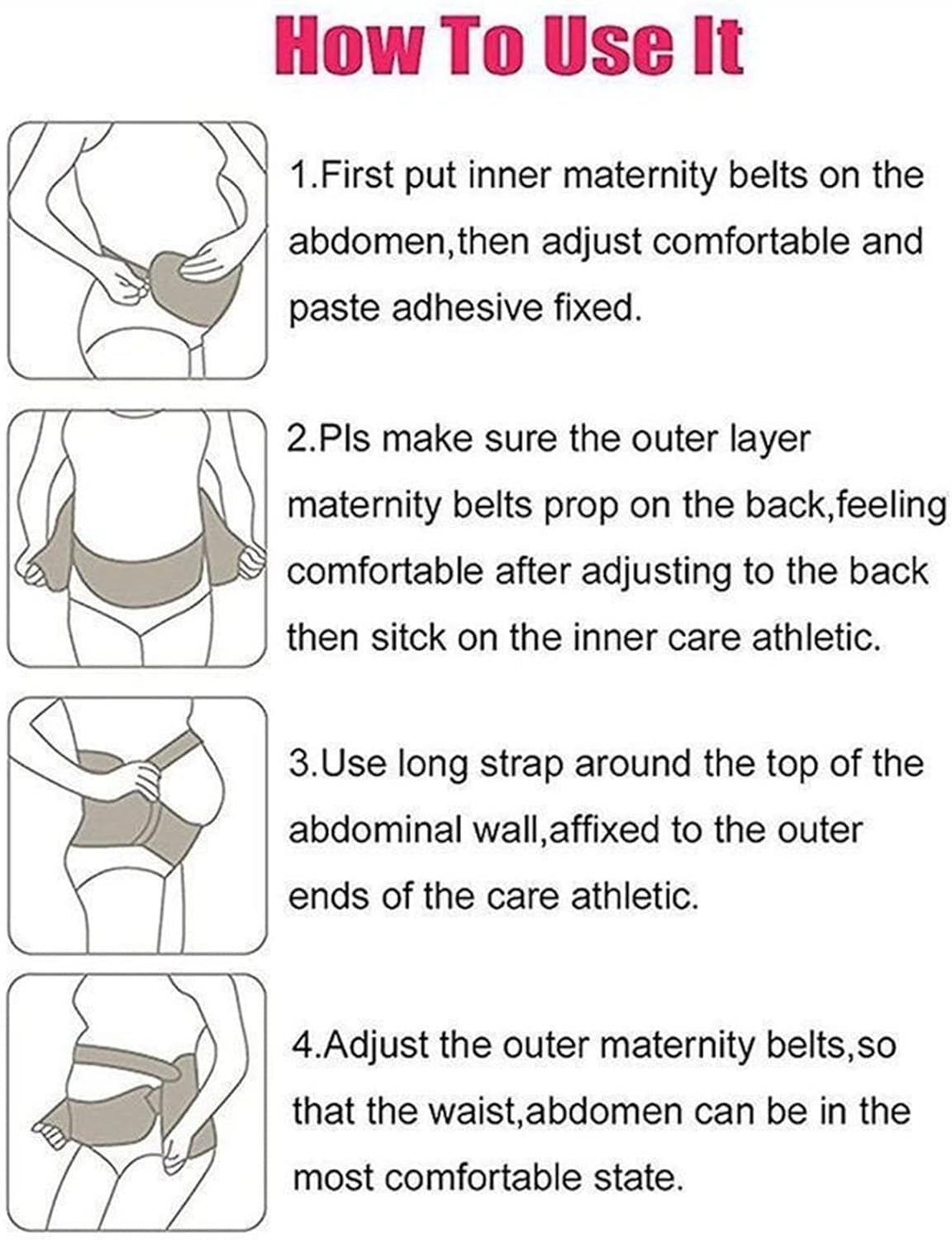 Ultra Comfortable pregnancy Belt - Soft & Breathable