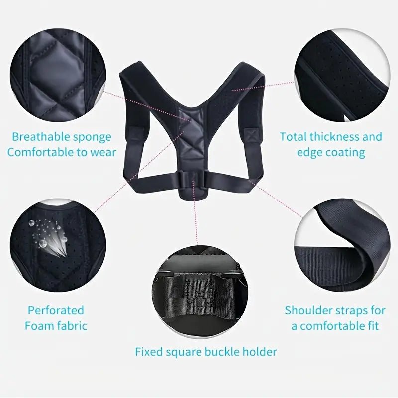 Adjustable Corrective Back Belt - Mediwell Organics