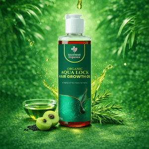 Mediwell AquaLock Hair Growth Oil - Mediwell Organics