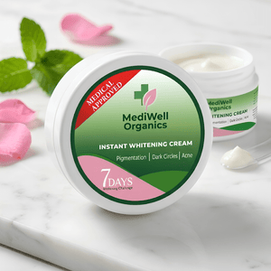 Mediwell Organics Instant Whitening Cream - Mediwell Organics