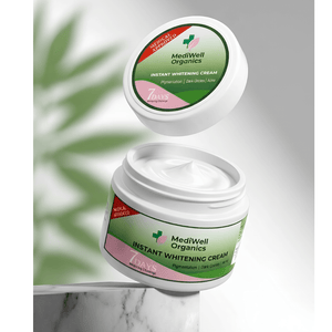 Mediwell Organics Instant Whitening Cream - Mediwell Organics