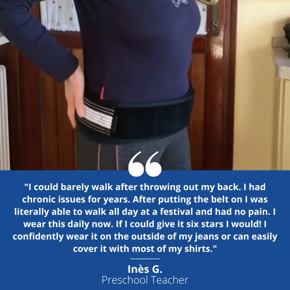 Sciatica And Lower Back Pain Relief Belt - Mediwell Organics