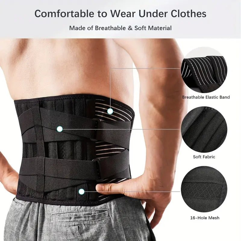 Ultra Comfort Lumbar Back Support Belt - Mediwell Organics