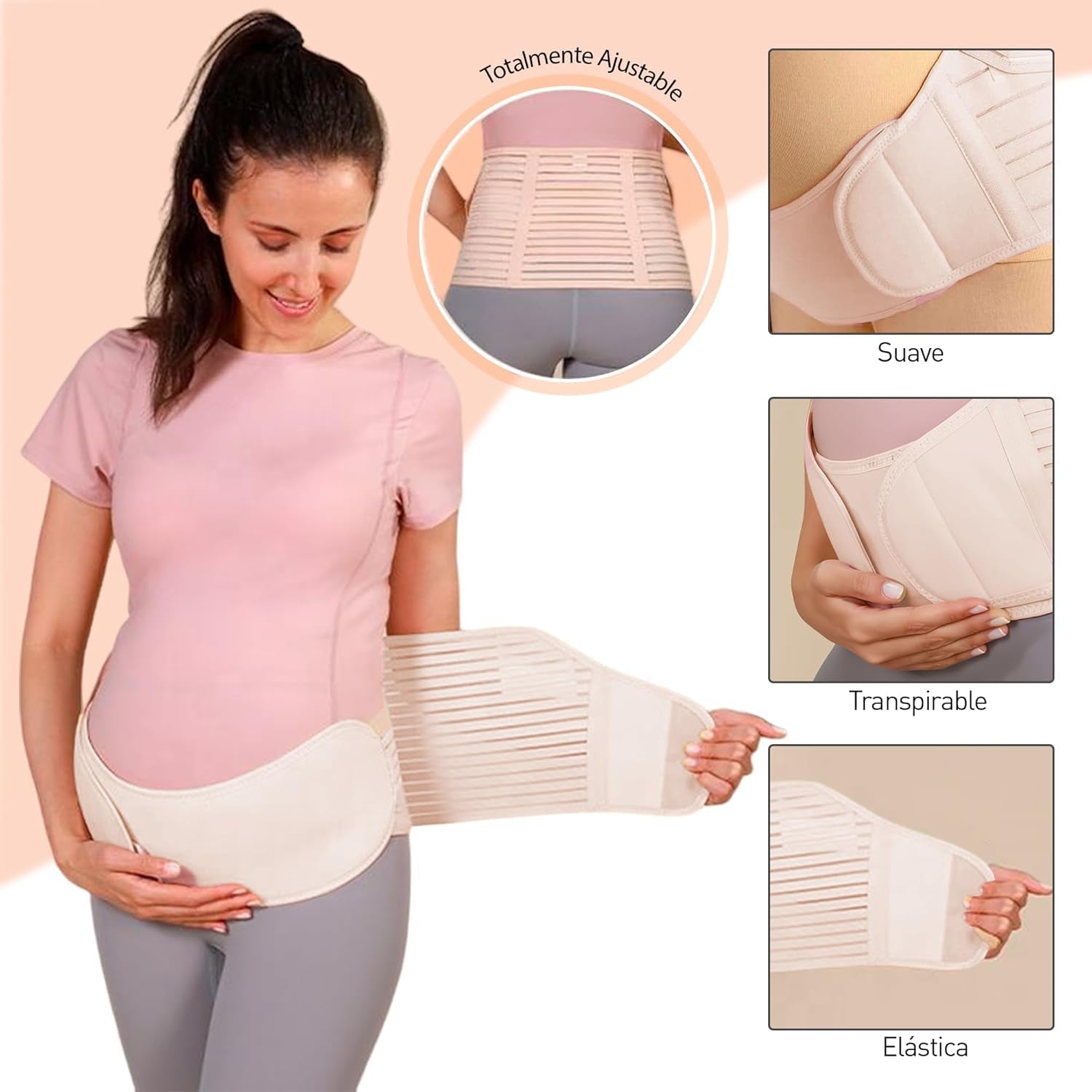 Ultra Comfortable pregnancy Belt - Soft & Breathable - Mediwell Organics